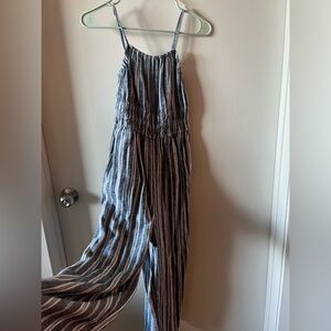 Striped Summer Jumpsuit